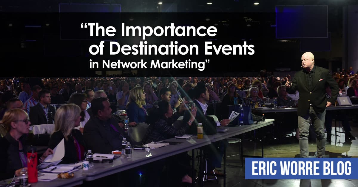 why are events important to a destination